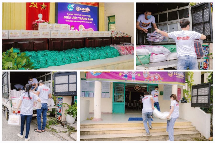 công tác chuẩn bị cho chương trình điều ước trăng rằm